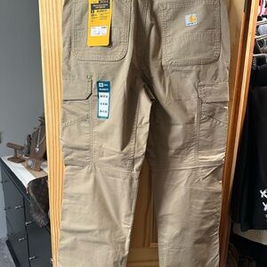 Carhartt Men's Tan Work Pants (new)